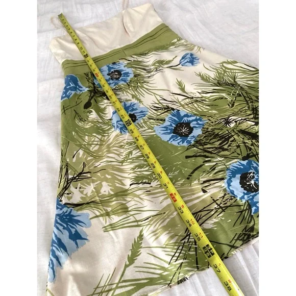 Ann Taylor Silk Floral Midi Dress NWOT Size 2 Petite - Picture 16 of 16